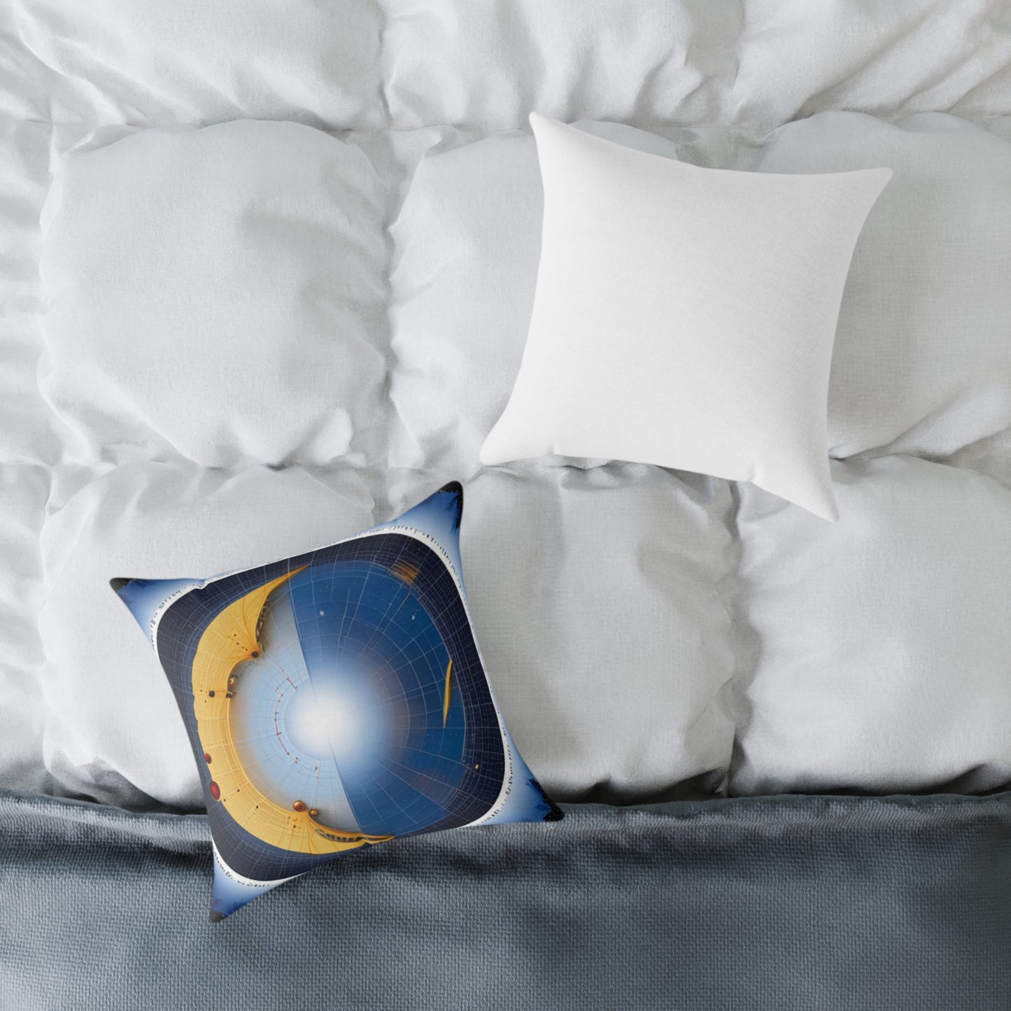 Square Poly Canvas Pillow