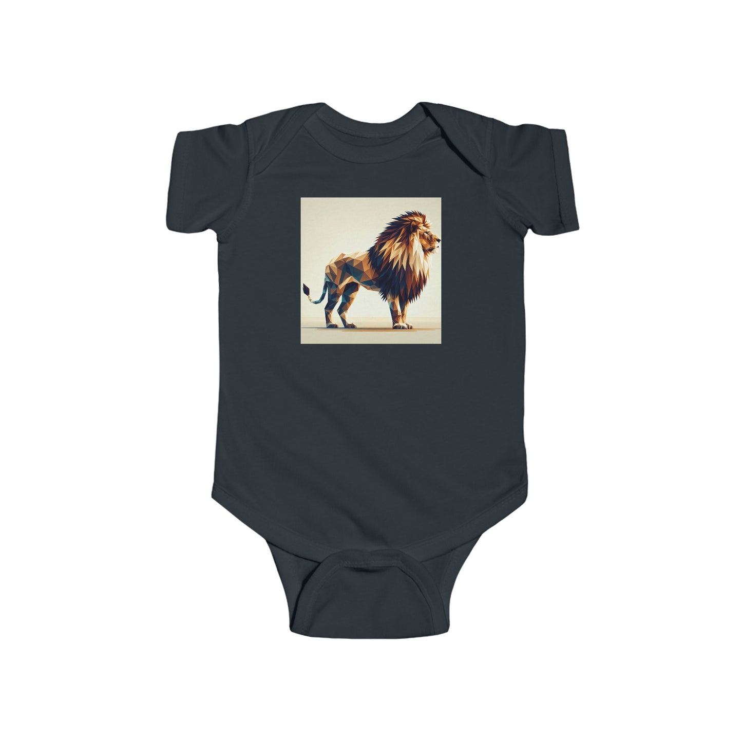 Lion Art Infant Bodysuit, Cute Baby Clothing, Animal-Themed Gift, Baby Shower Present, New Parent Essentials